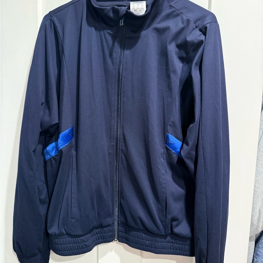 Women’s athletic Navy Blue Track Jacket